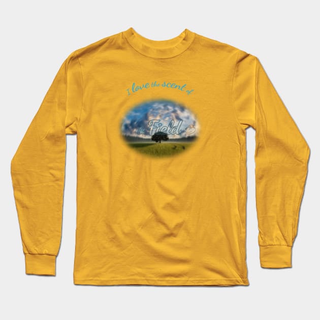 A day in the field Long Sleeve T-Shirt by Cavaleyn Designs